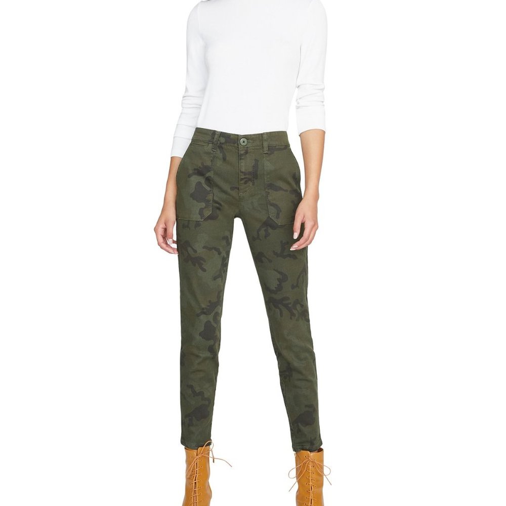 Sanctuary Pants Womens Skinny Green Palmer - Picture 2 of 12